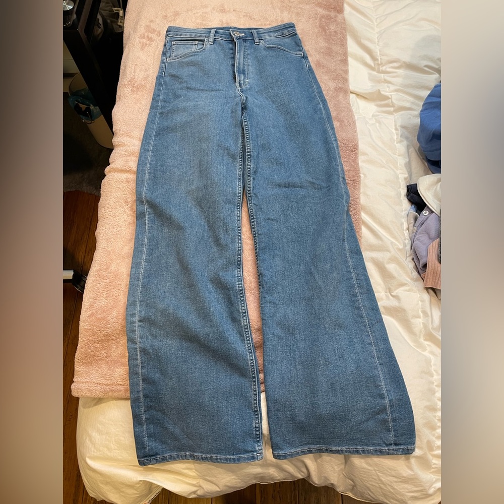 H&M Wide Leg Denim Pants